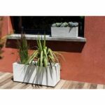 Comprar Eda plastique balconniere graphit up - 25 l - 59 x 19.5 x 22.8 cm - blanco encalado