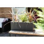 Comprar Eda plastique balconniere graphit up - 25 l - 59 x 19.5 x 22.8 cm - gris antracita