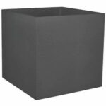 Comprar Eda plastique caja de flores cuadrada graphit - 57 l - 49.5 x 49.5 x 49.5 cm - gris antracita