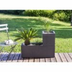 Comprar Eda plastique caja de flores cuadrada graphit up - 21 l - 29.5 x 29.5 x 29.5 cm - gris antracita