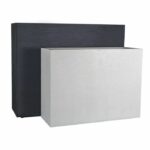 Comprar Eda plastique caja de flores muret loft graphit - 46 l - 78.5 x 29.5 x 60 cm - gris antracita