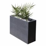 Comprar Eda plastique caja de flores muret loft graphit - 46 l - 78.5 x 29.5 x 60 cm - gris antracita