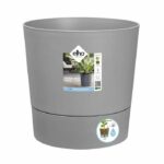 Comprar Elho - maceta - greensense aqua care round 30 - cemento ligero - interior/exterior - Ø 29