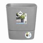 Comprar Elho - maceta - greensense aqua care square 30 - cemento claro - interior/exterior - Ø 29