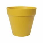 Comprar Elho maceta redonda loft urban 25 - exterior - Ø 24.5 x h 22.2 cm - amarillo ocre