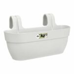 Comprar Elho - maceta - vibia campana easy hanger grande - blanco seda - balcón exterior - l 24