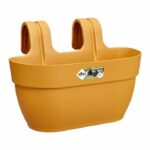 Comprar Elho - maceta - vibia campana easy hanger medium - honey yellow - balcón exterior - l 24.1 x w 36 x h 26.5 cm