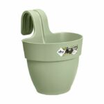 Comprar Elho - maceta - vibia campana easy hanger pequeño - verde pistacho - balcón exterior - l 24