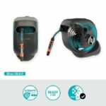 Comprar Enrollador de manguera de pared rollup m 20 m borde azul gardena
