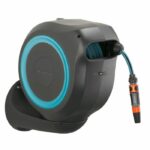 Comprar Enrollador de manguera de pared rollup m 20 m borde azul gardena