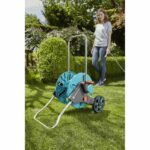 Comprar Enrollador de manguera gardena aquaroll m - función kick & stand