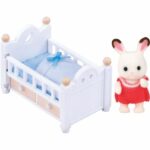 Comprar Familias sylvanianas 5017 cama de chocolate de conejo bebé