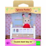 Comprar Familias sylvanianas 5017 cama de chocolate de conejo bebé