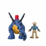 Comprar Fisher - price imaginext - jurassic world - stegosaurus and character - figura de acción de 1.ª edad - 3 años y más