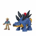 Comprar Fisher - price imaginext - jurassic world - stegosaurus and character - figura de acción de 1.ª edad - 3 años y más