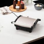 Comprar Flexe grill 180 ° george foreman 26250-56 - 2 en 1 grill y plancha - 1800w - diseño premium acero inoxidable - almacenamiento práctico