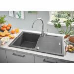 Comprar Fregadero de material compuesto con escurridor - grohe - k400