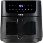 Comprar Freidora de aire caliente - domo - do540fr - 6l - pantalla digital - 8 programas - deli-fryer