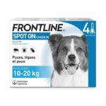 Comprar Frontline spot on dog 10-20kg - 4 pipetas