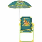 Comprar Fun house jurassic world silla plegable de camping dinosaurio - h.38.5 x w.38.5 x d.37.5 cm - con parasol ø 65 cm - para niños