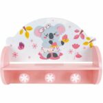 Comprar Fun house mimi cally koala 713337 perchero estanteria dimensiones: ± h. 33 x w. 46 x d. 15 cm para niños