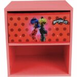 Comprar Fun house miraculus ladybug junto a la cama con el cajón h.36 x l.33 x d. 30 centimetros