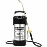 Comprar Gloria - 505 t - pulverizador de acero inoxidable de alto rendimiento 5l con boquilla y lanza de latón