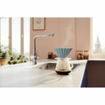 Comprar Grifo de cocina con filtro - cromo - filtración de agua - caño alto en l - rotación 150° - grohe blue pure minta - 30600000