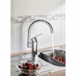 Comprar Grifo de cocina - cromo - caño alto - grohe wave cosmopolitan - 32449001