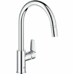 Comprar Grifo de cocina - mezclador monomando de fregadero - cromo - caño alto en forma de c - aireador extraíble - grohe startedge - 30550000