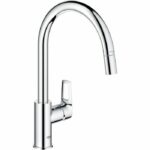 Comprar Grifo de cocina - mezclador monomando de fregadero - cromo - caño alto en forma de c - aireador extraíble - grohe startloop - 30556000