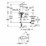 Comprar Grohe - mejorador monocomande lavabo - tamaño s