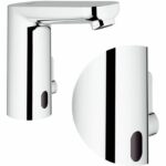 Comprar Grohe mezclador de lavabo de repisa por infrarrojos - get e - 6 v - cromo