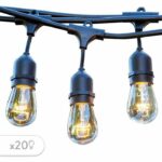 Comprar Guirnalda de luz exterior - lumisky - mafy 20 light - 10 m - 20 bombillas de filamento vintage - e27 - led blanco cálido