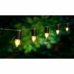 Comprar Guirnalda solar lumijardin jaula de kenia con 10 bombillas decorativas