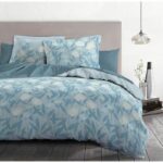 Comprar Home linge passion juego de edredón floral storm - 3 piezas - 240 x 260 - 100% algodón 57 hilos - azul