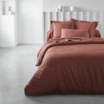 Comprar Hoy esencial duytte cover - 220 x 240 cm - 2 personas - 100% une algodón - terracota