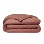 Comprar Hoy esencial duytte cover - 220 x 240 cm - 2 personas - 100% une algodón - terracota