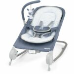 Comprar Ingenuity happy belly rock-to-bounce asiento - música - vibraciones - arco de actividad extraíble - peluche cebra -