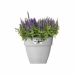 Comprar Jardinera elho vibia campana square 37 - gris - Ø 36 x h 36 cm - exterior - 100% reciclado