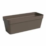 Comprar Jardinera - plástico - bronce - rectangular - l49