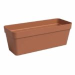 Comprar Jardinera - plástico - terracota - rectangular - l49