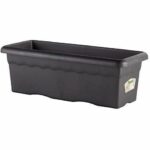 Comprar Jardinera rectangular plastiken - 80 x 33 cm - antracita