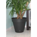 Comprar Jardinera redonda riviera loft - plástico - diámetro 30 cm - gris