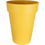 Comprar Jardinera riviera soleilla high - plástico - alto 66 cm - amarillo