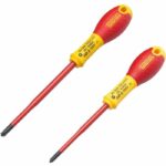 Comprar Juego de 2 destornilladores - stanley fatmax - fmht0-62648 - bloques de terminales aislados 1000v - ph1x100 + ph2x125