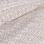 Comprar Juego de cama doble -today - 240x200 cm - 100% algodón - beige y blanco