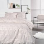 Comprar Juego de cama doble -today - 240x200 cm - 100% algodón - beige y blanco