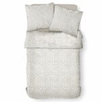 Comprar Juego de ropa de cama mawira - 2 personas - 260 x 240 cm - 100% algodón - estampado Étnico beige - hoy