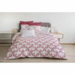 Comprar Juego nórdico 240x260 cm home linge passion frise: funda nórdica + 2 fundas de almohada - 100% algodón 57 hilos - burdeos